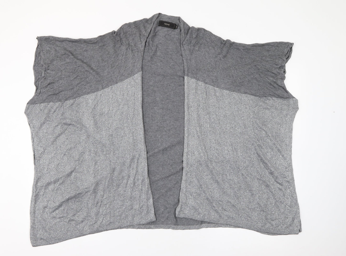 Womens UK Size L NEXT Grey Cardigan Jumper