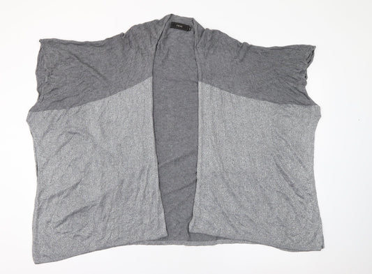 Womens UK Size L NEXT Grey Cardigan Jumper
