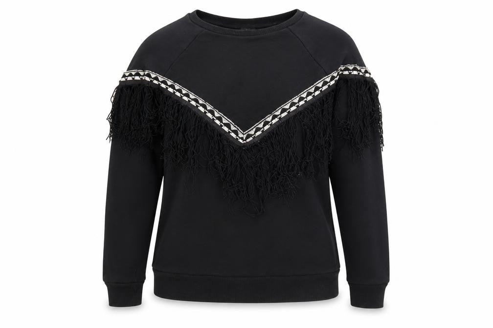 Womens UK Size S River Island Black Pullover Jumper