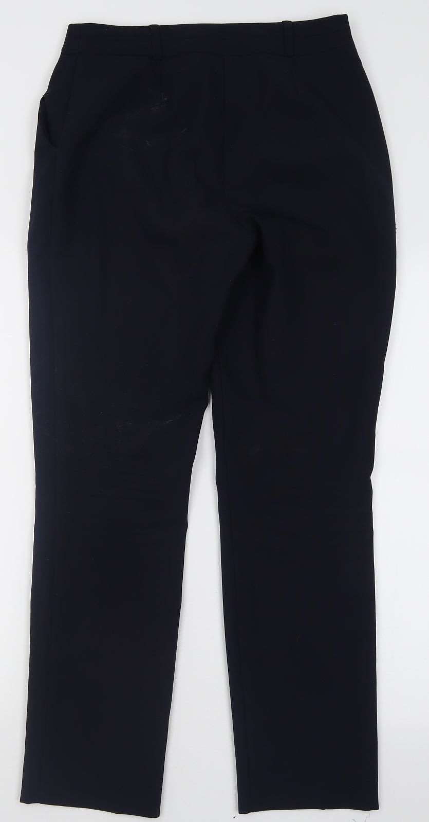 Womens UK Size 8 Dunnes Stores Regular Fit  Blue Trousers