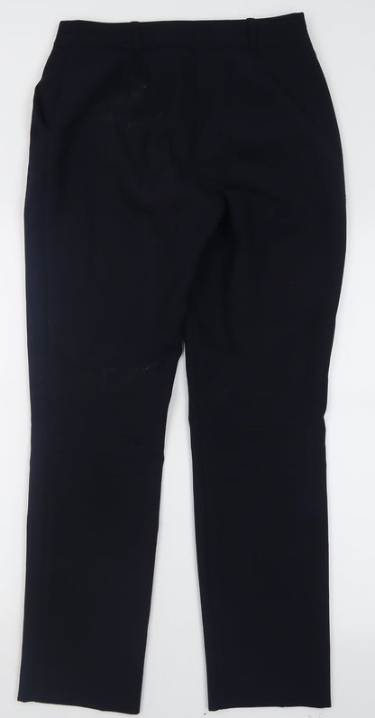 Womens UK Size 8 Dunnes Stores Regular Fit  Blue Trousers