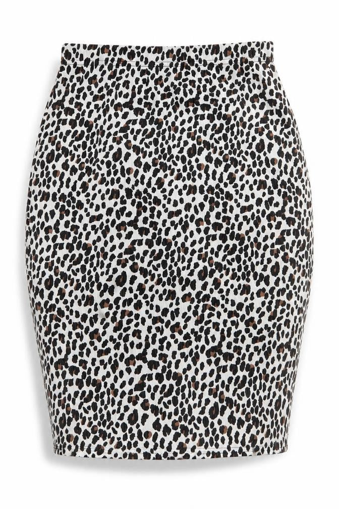 Womens UK Size 8 PRETTYLITTLETHING Mini Jersey Skirt