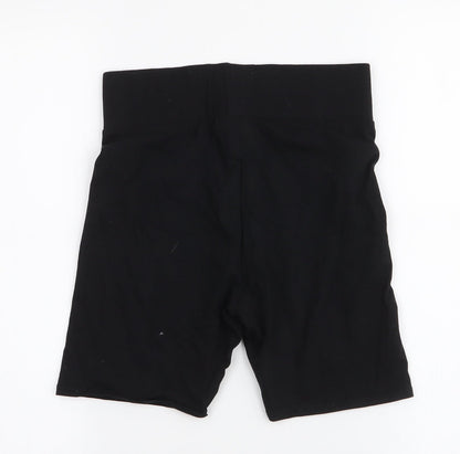 Disney Womens Black  Cotton Biker Shorts Size XS L6 in Regular Pull On - Bambi