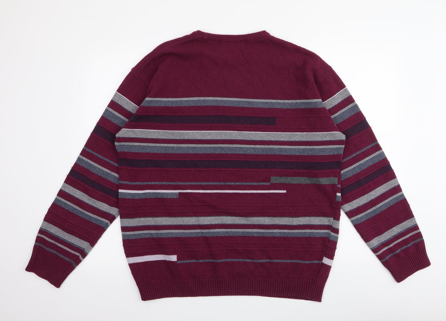 Womens UK Size L Dunnes Stores Red Pullover Jumper