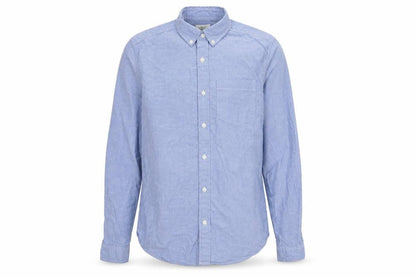 Mens UK Size S NEXT Blue  Button-Up Long Sleeve Casual Shirt