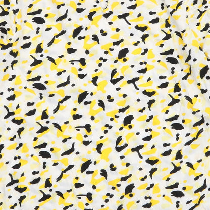Womens UK Size S Lefties Yellow Basic Blouse