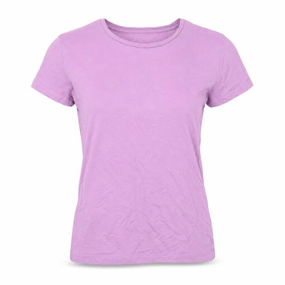 Womens UK Size 6 Dunnes Stores Pink Basic T-Shirt