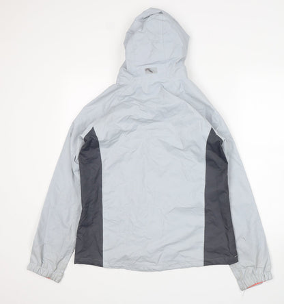 Womens UK Size 12 Dunnes Stores Grey Rain Coat