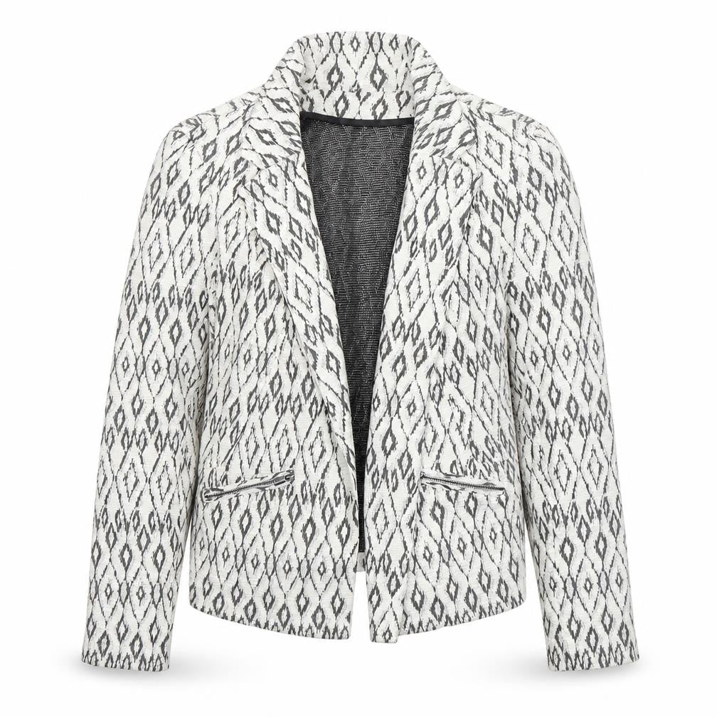 Womens UK Size 12 Soon Regular Multicoloured Blazer