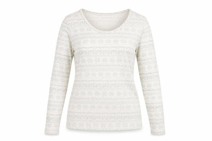 Womens UK Size 12 Marks and Spencer White Pullover Jumper