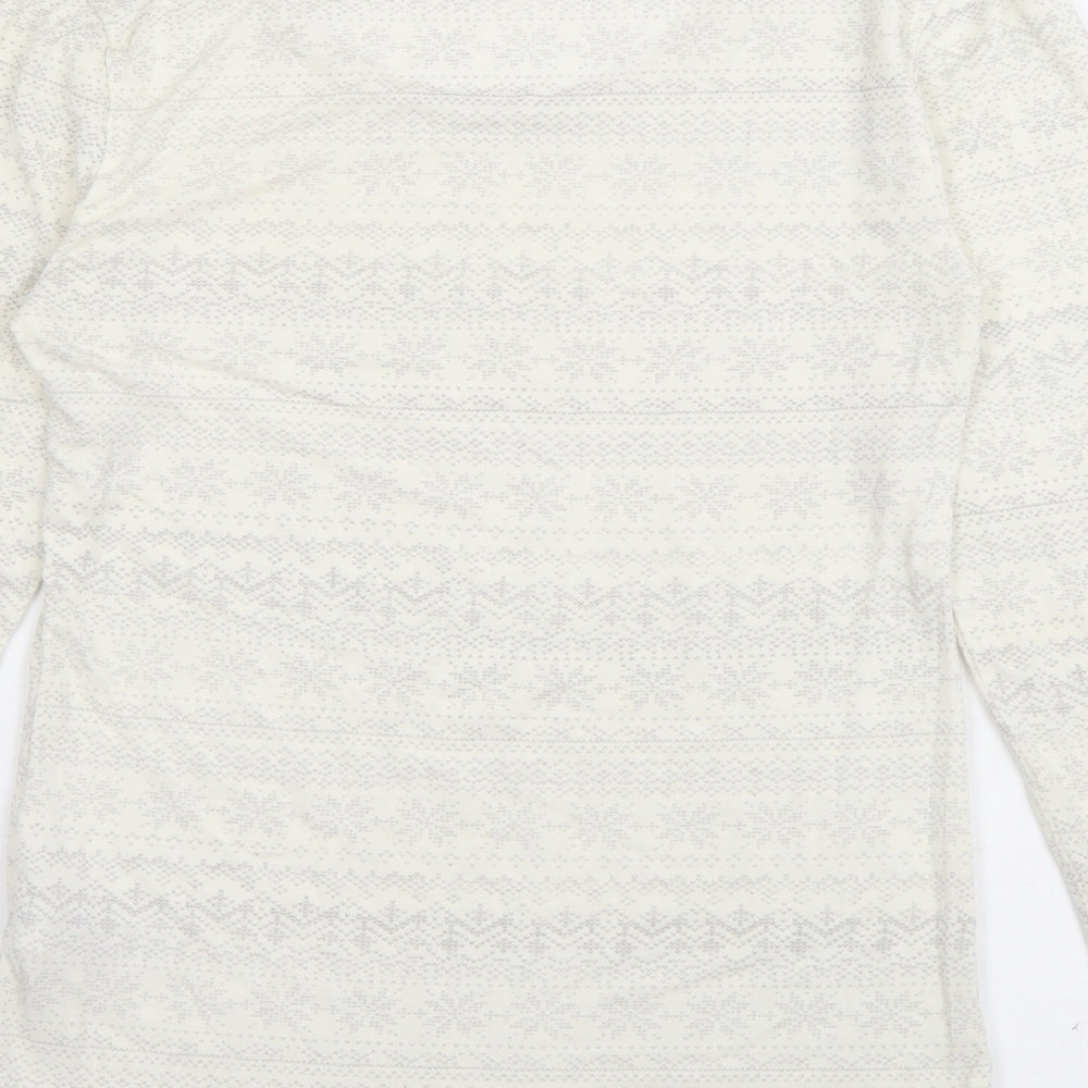 Womens UK Size 12 Marks and Spencer White Pullover Jumper