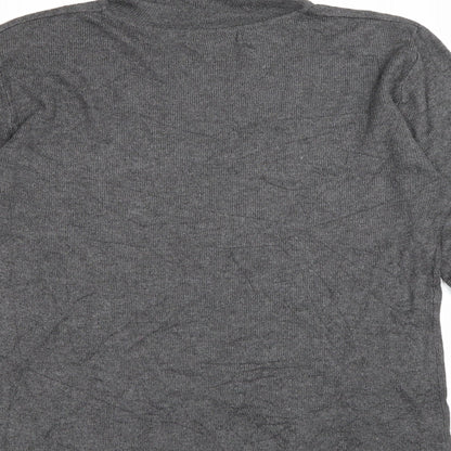 Primark Womens Green Roll Neck  Viscose Pullover Jumper Size 12