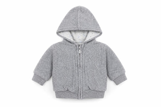 Mothercare Baby Green  Cotton Full Zip Jumper Size 0-3 Months  Zip