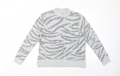 Womens UK Size 12 Marks and Spencer Grey Pullover Jumper