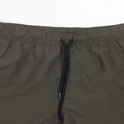 ASOS Womens Green  Polyester Bermuda Shorts Size S L4 in Regular Drawstring