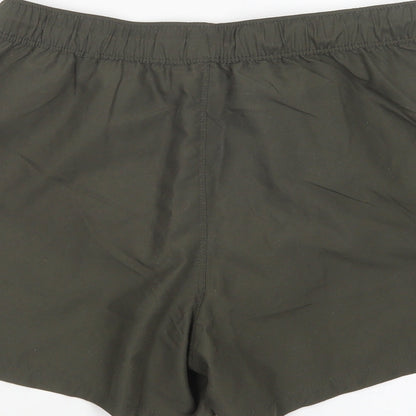 ASOS Womens Green  Polyester Bermuda Shorts Size S L4 in Regular Drawstring