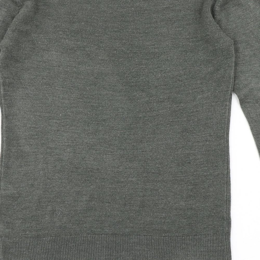 Womens UK Size 6 Atmosphere Green Pullover Jumper