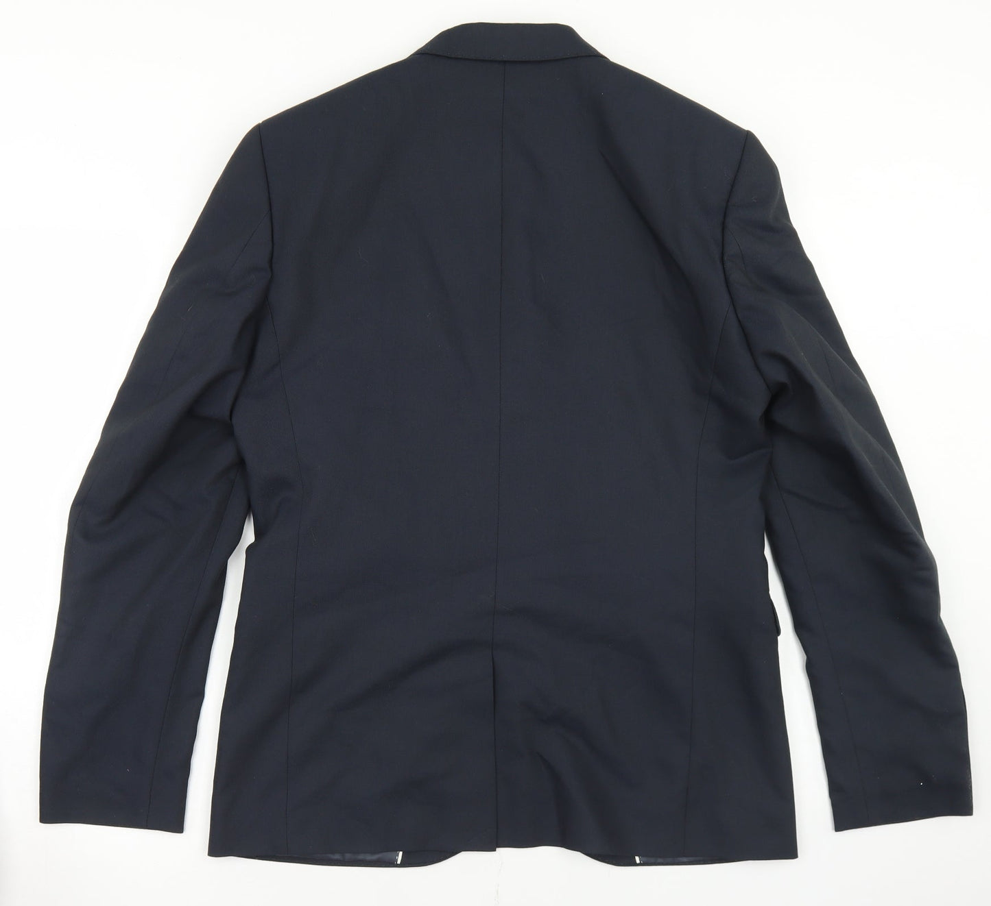 Mens UK Size 40 Topman Regular Blue Suit Jacket