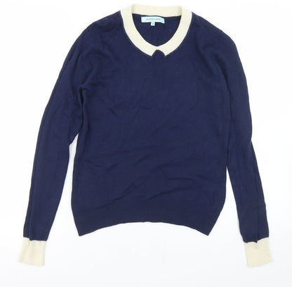 Womens UK Size S Dickins & Jones Blue Pullover Jumper