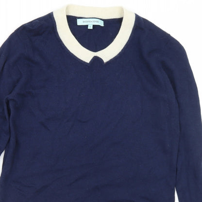 Womens UK Size S Dickins & Jones Blue Pullover Jumper