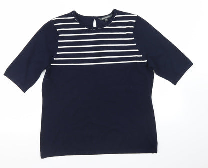 Womens UK Size 16 Bonmarché Blue Pullover Jumper