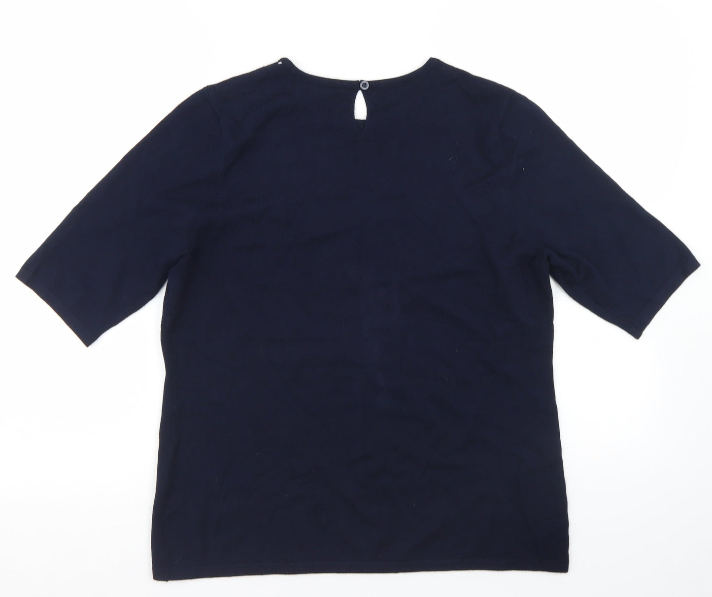 Womens UK Size 16 Bonmarché Blue Pullover Jumper