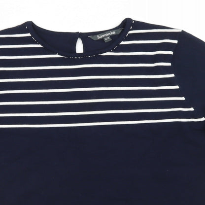 Womens UK Size 16 Bonmarché Blue Pullover Jumper