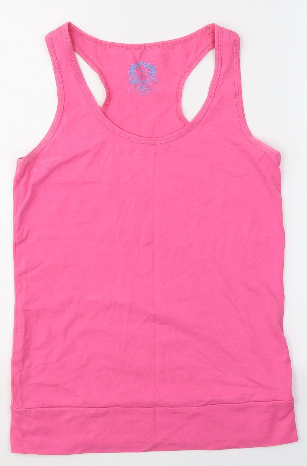 Womens UK Size 12 Dunnes Stores Pink Jersey Tank