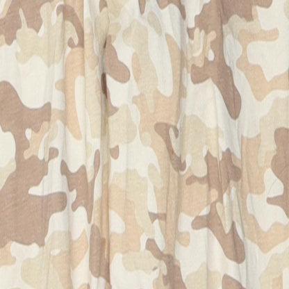 Candy Girls Beige Camouflage Cotton Jegging Trousers Size 12 Years  Regular