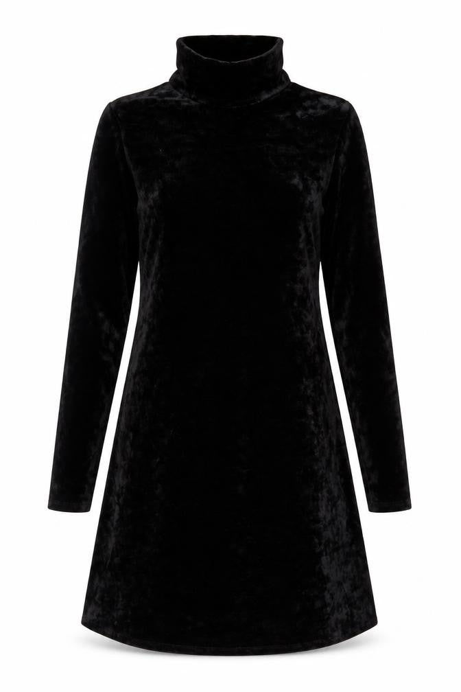 Kimchi Blue Womens Black  Polyester A-Line  Size XS  High Neck Pullover