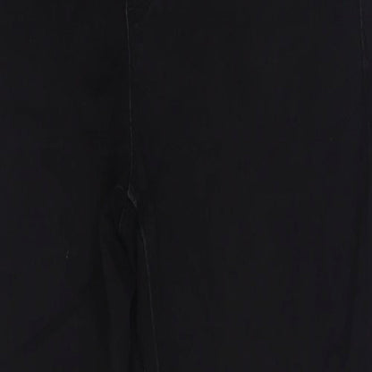 Dorothy Perkins Womens Black  Cotton Skinny Jeans Size 8 L28 in Regular Button