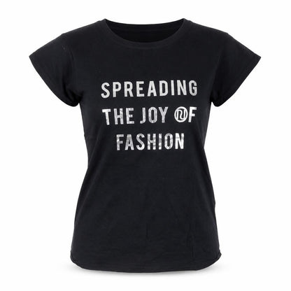 Womens UK Size 8 River island Black Basic T-Shirt