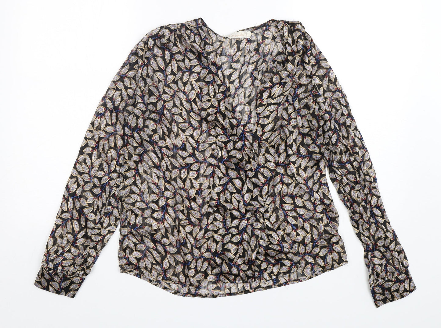 Womens UK Size M capsule Multicoloured Basic Blouse