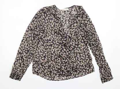 Womens UK Size M capsule Multicoloured Basic Blouse