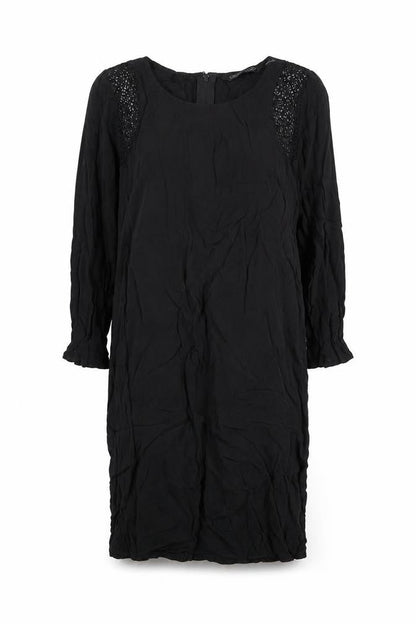 Glassons Womens Black  Viscose Mini  Size 8  Round Neck