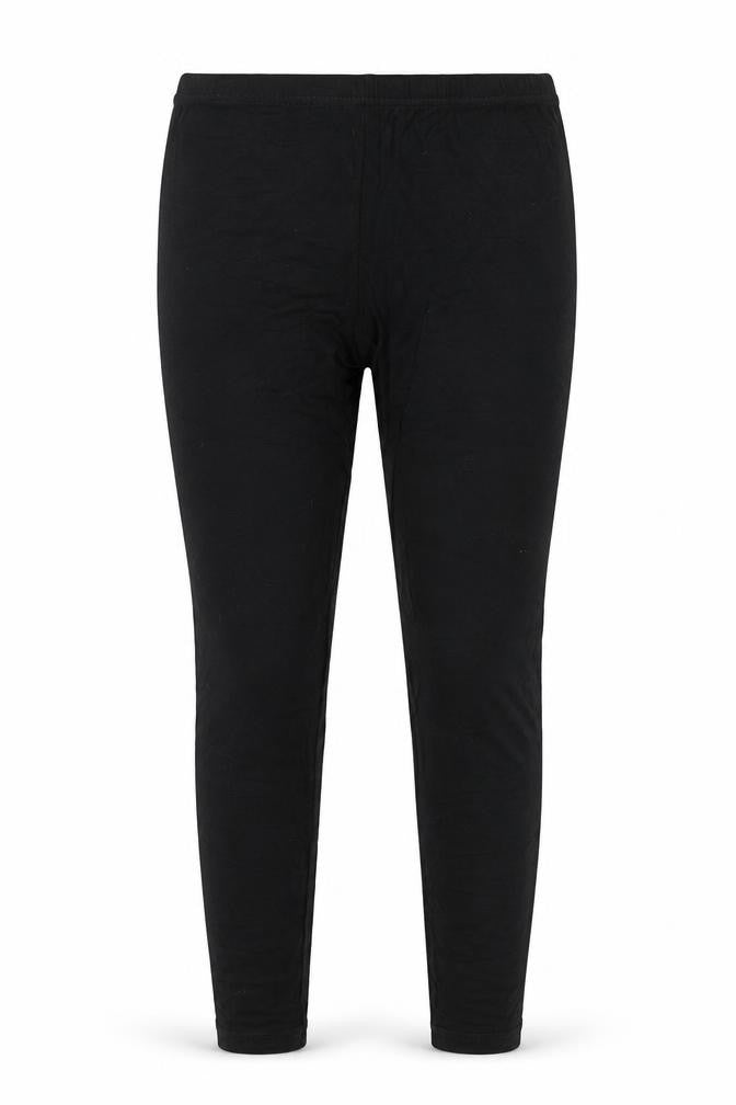 Front view of Primark women’s black viscose jogger leggings, size UK 6, 27-inch leg