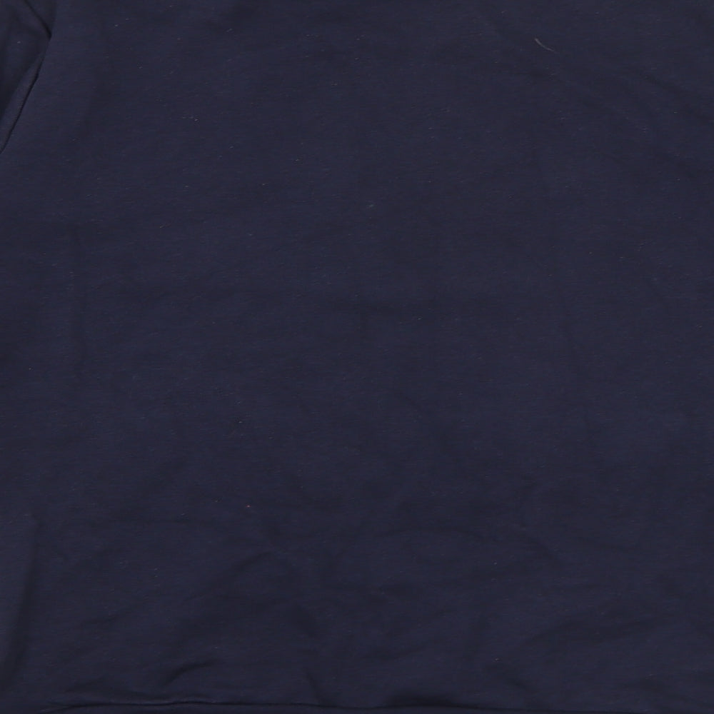 George Boys Blue  Cotton Pullover Sweatshirt Size 11-12 Years