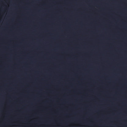 George Boys Blue  Cotton Pullover Sweatshirt Size 11-12 Years