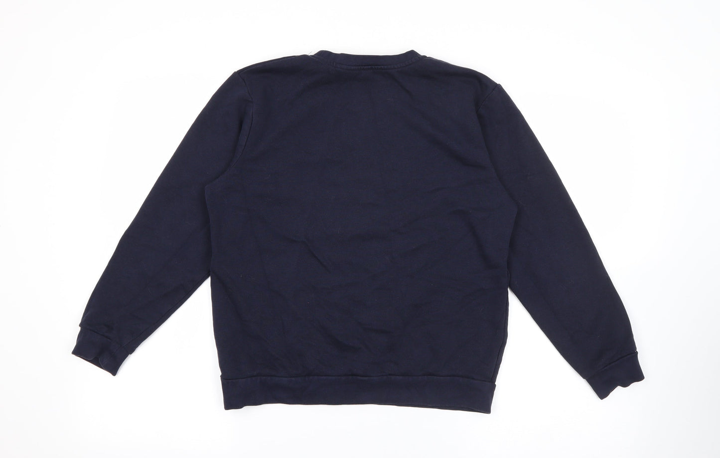 George Boys Blue  Cotton Pullover Sweatshirt Size 11-12 Years