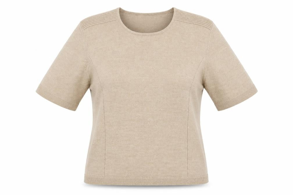 Womens UK Size M Country Casuals Beige Pullover Jumper