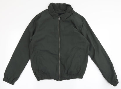 Mens UK Size S Brave Soul Green Jacket