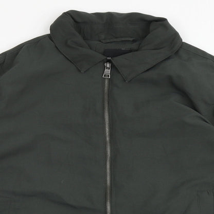 Mens UK Size S Brave Soul Green Jacket