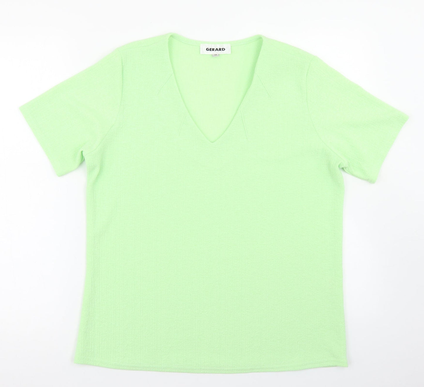 Womens UK Size 14 Gerard Green Basic Blouse