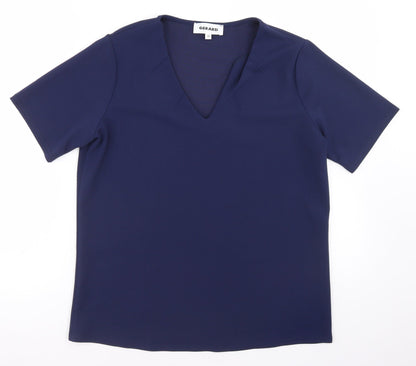 Womens UK Size 14 Gerard Blue Basic Blouse