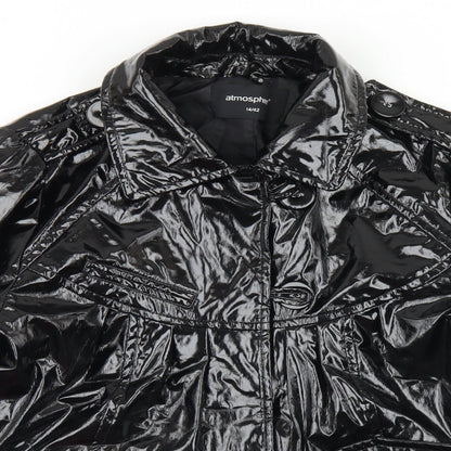 Womens UK Size 14 Atmosphere Black Jacket