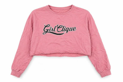 Front view of Divided by H&M women’s pink 100% cotton pullover sweatshirt, size M, pullover - girl clique