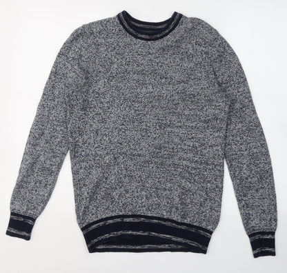 Mens UK Size S Marks and Spencer Grey Pullover Sweatshirt
