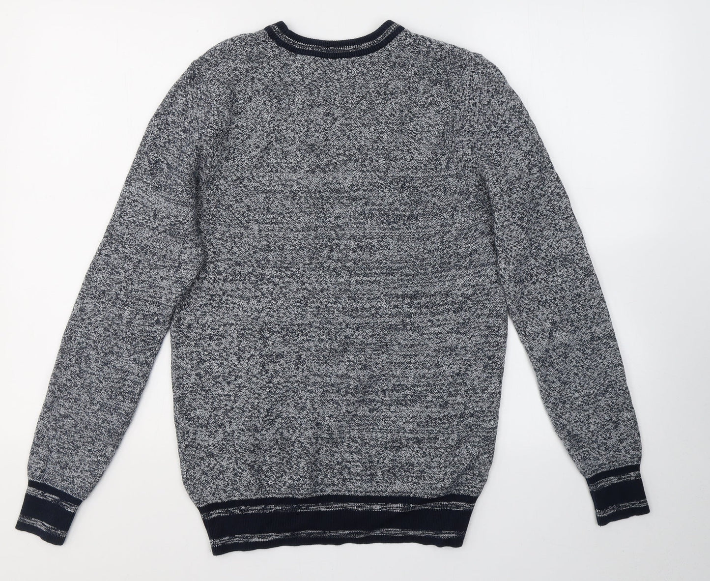 Mens UK Size S Marks and Spencer Grey Pullover Sweatshirt