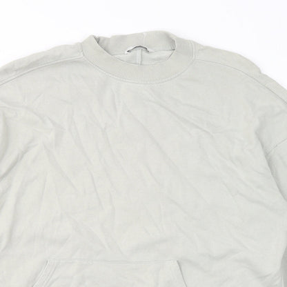 George Womens Grey  Cotton Pullover Sweatshirt Size 8  Pullover
