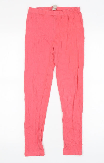 TU Girls Pink  Cotton Sweatpants Trousers Size 11 Years  Regular  - Leggings